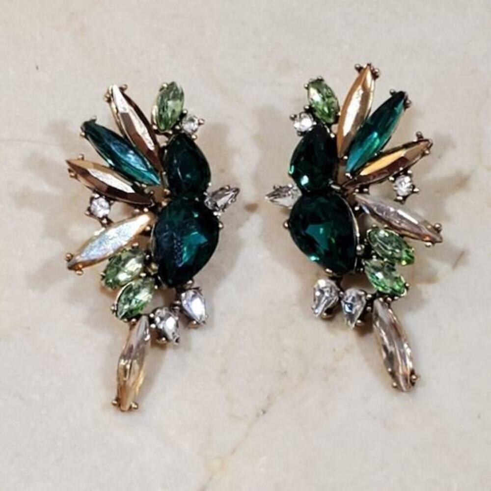 Vintage style new jeweled earrings
